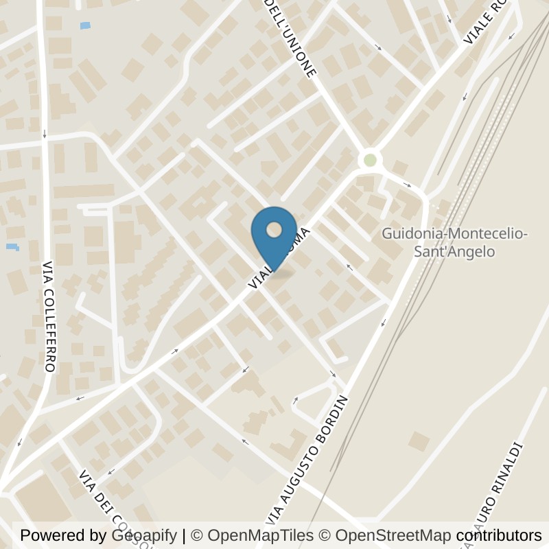Map: location of Fit And Go Guidonia in Guidonia Montecelio