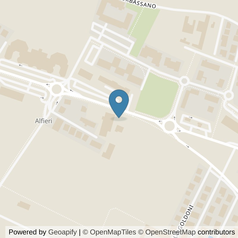 Map: location of Fit And Go Rivalta di Torino in Rivalta di Torino