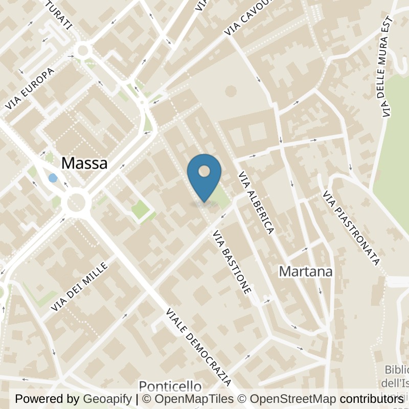 Map: location of Fit And Go Massa in Massa