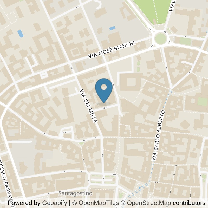 Map: location of Fit And Go Monza in Monza