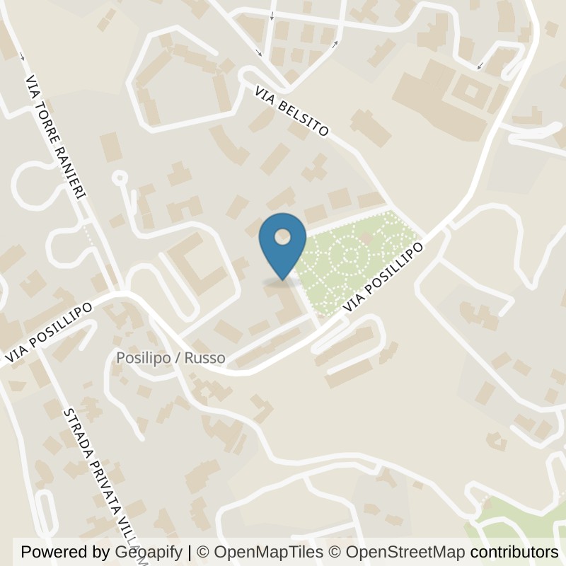 Map: location of Fit And Go Napoli Posillipo in Napoli
