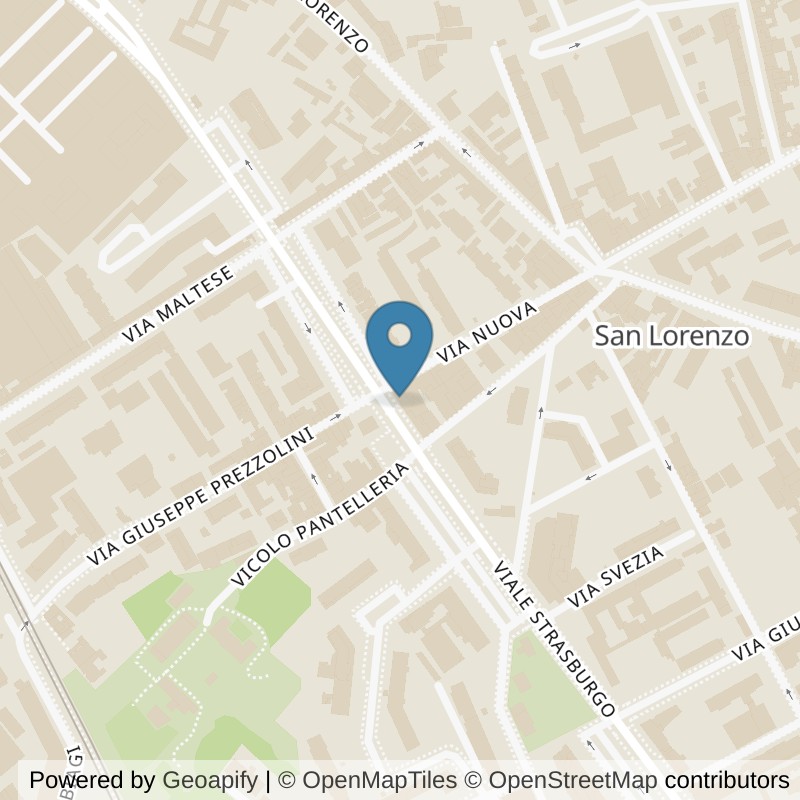 Map: location of Fit And Go Palermo in Palermo