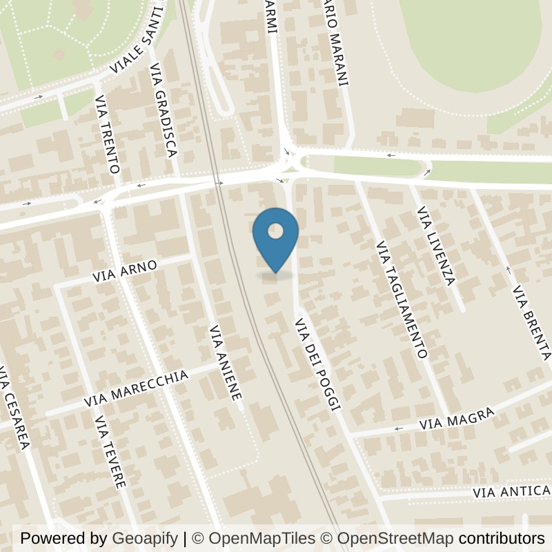 Map: location of Fit And Go Ravenna in Ravenna