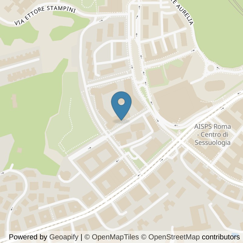 Map: location of Fit And Go Roma Baldo Degli Ubaldi in Roma