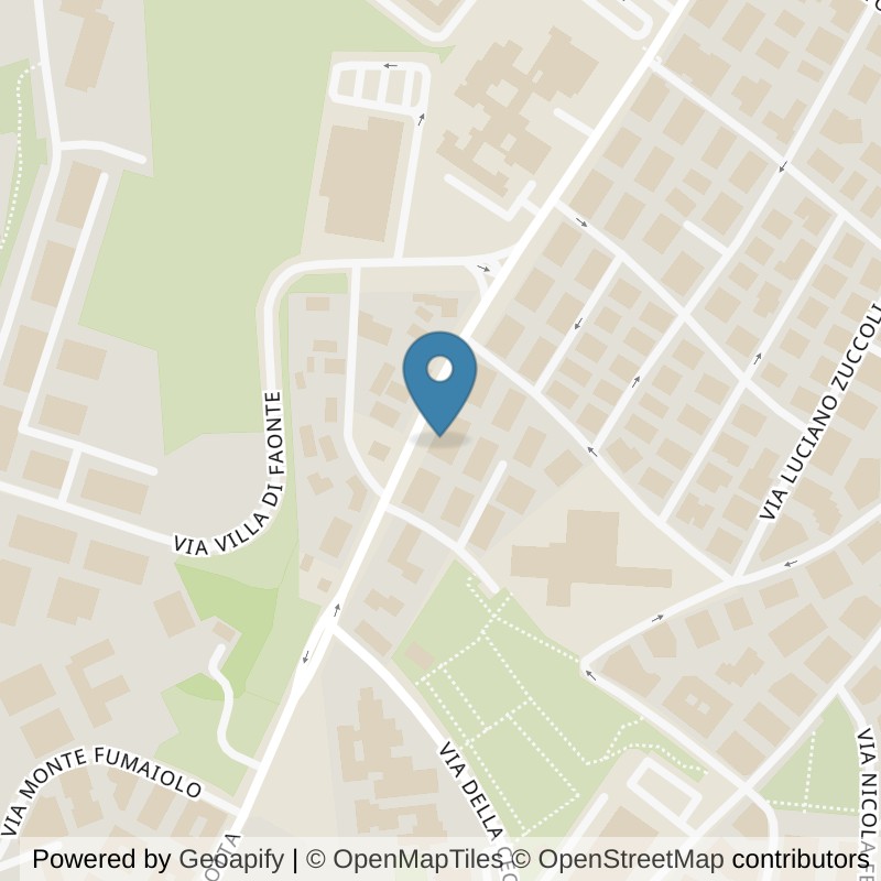 Map: location of Fit And Go Roma Bufalotta in Roma