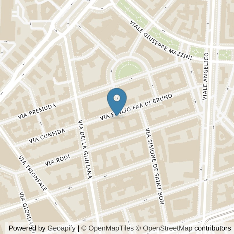 Map: location of Fit And Go Roma Clodio in Roma