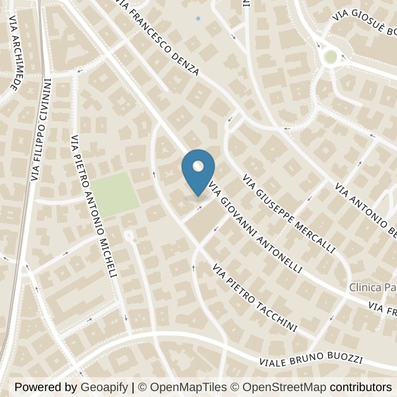 Map: location of Fit And Go Roma Euclide in Roma