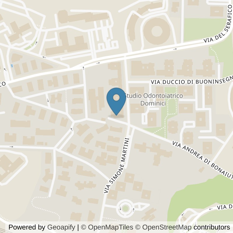 Map: location of Fit And Go Roma EUR Serafico in Roma