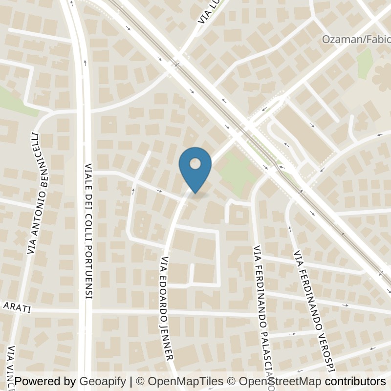 Map: location of Fit And Go Roma Monteverde in Roma