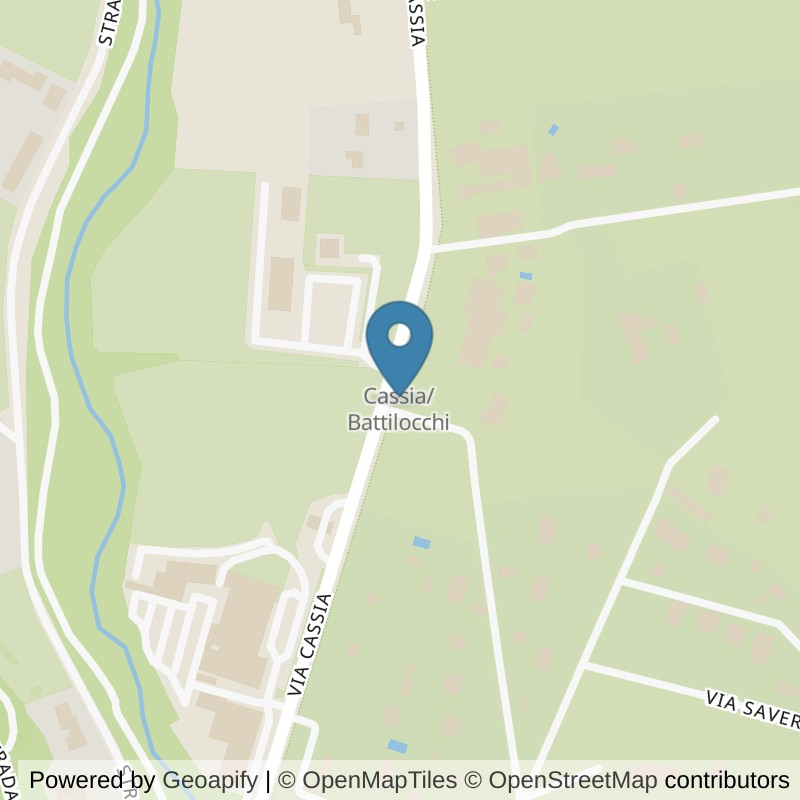 Map: location of Fit And Go Roma Olgiata in Roma