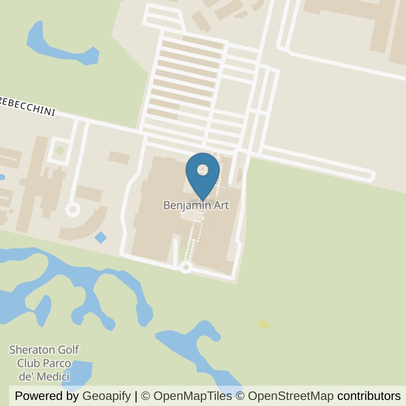 Map: location of Fit And Go Roma Parco De' Medici in Roma