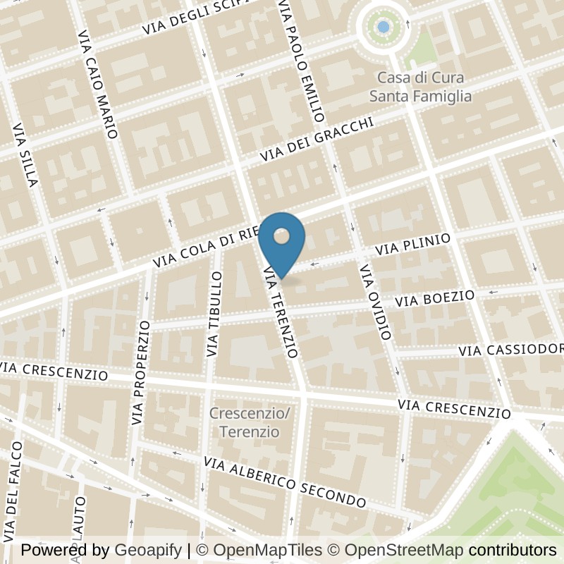 Map: location of Fit And Go Roma Prati in Roma