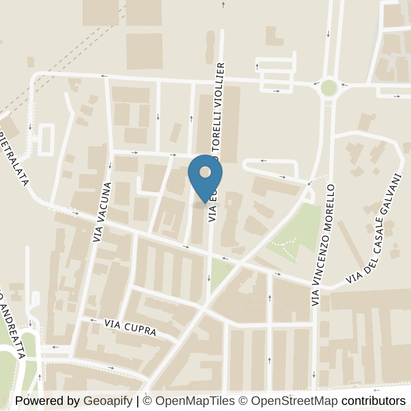 Map: location of Fit And Go Roma Stazione Tiburtina in Roma