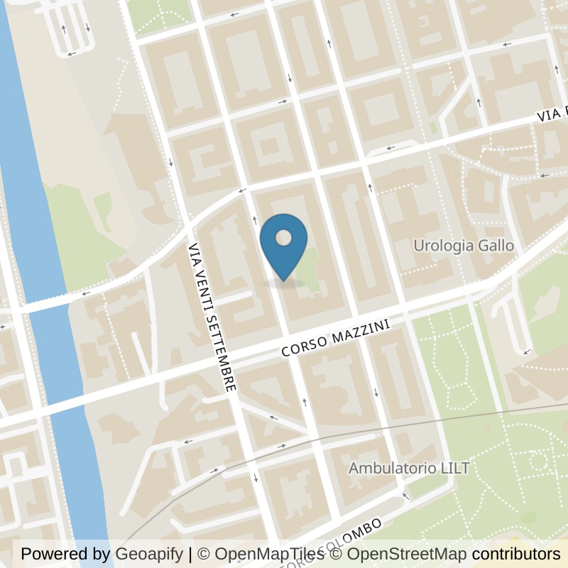 Map: location of Fit And Go Savona in Savona