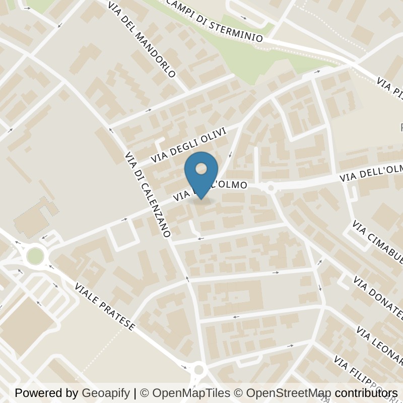 Map: location of Fit And Go Sesto Fiorentino in Sesto Fiorentino