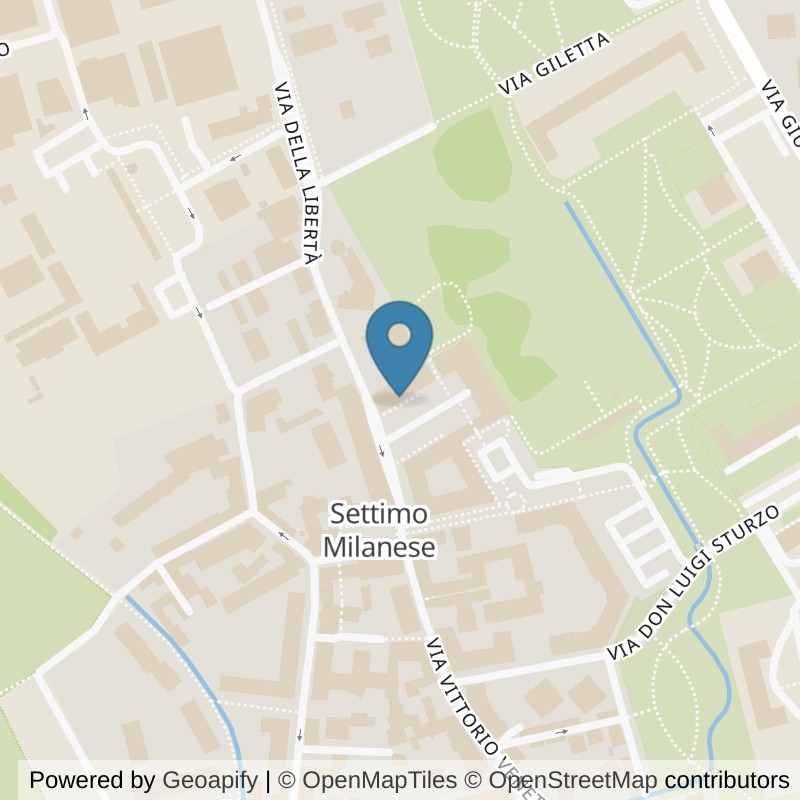 Map: location of Fit And Go Settimo Milanese in Settimo Milanese