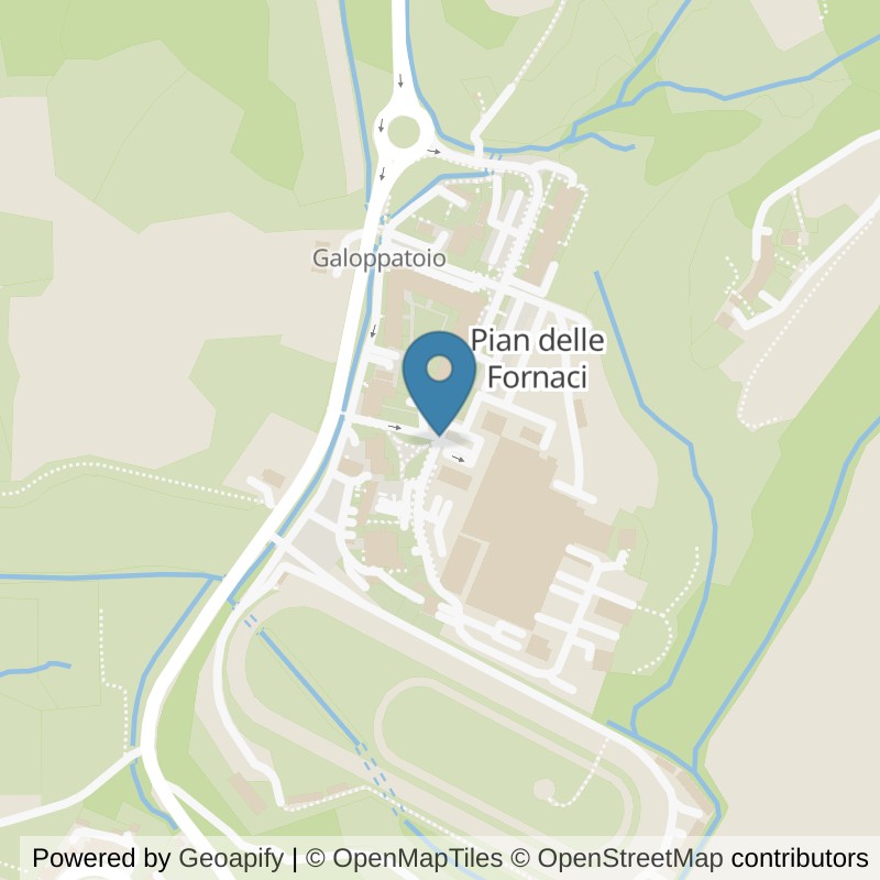 Map: location of Fit And Go Siena in Siena