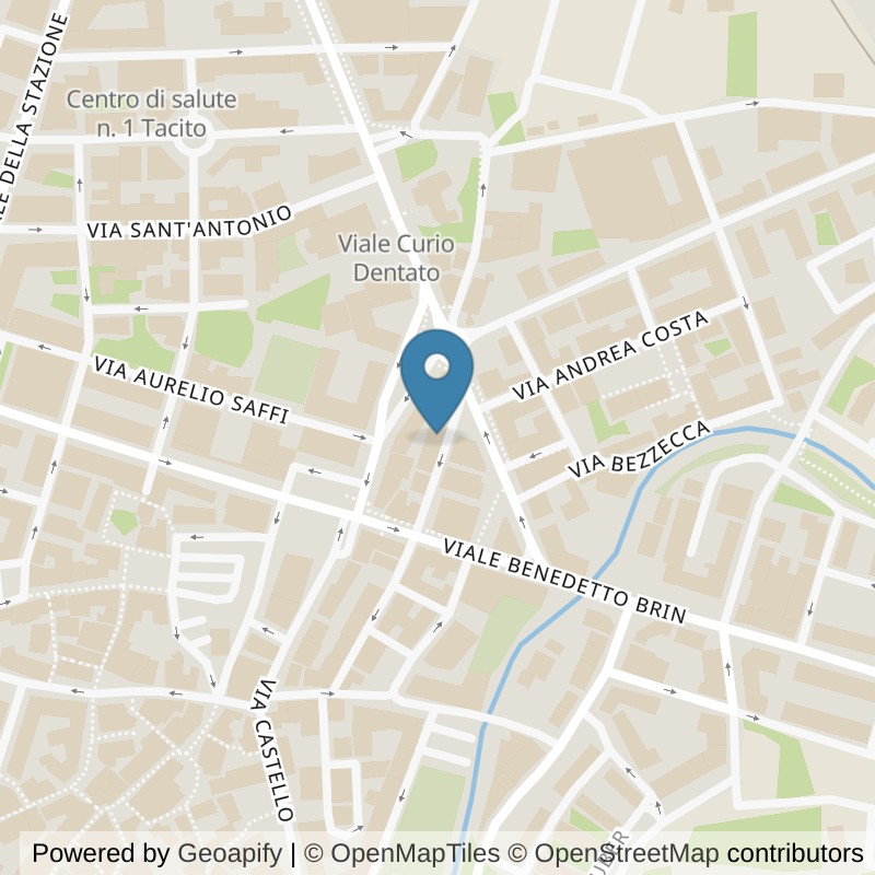 Map: location of Fit And Go Terni in Terni