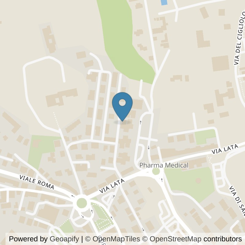 Map: location of Fit And Go Velletri in Velletri