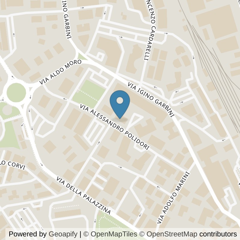 Map: location of Fit And Go Viterbo in Viterbo