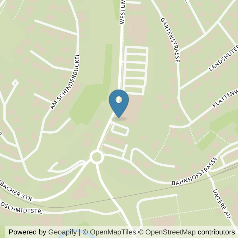 Map: location of fit+ Bad Kötzting in Bad Kötzting