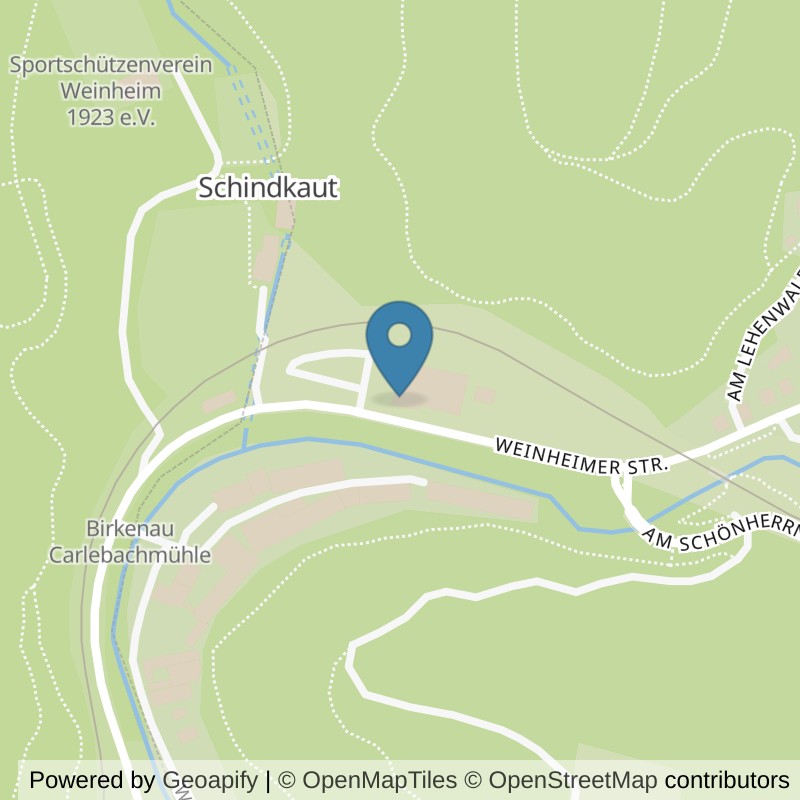 Map: location of Fit+ Birkenau in Birkenau