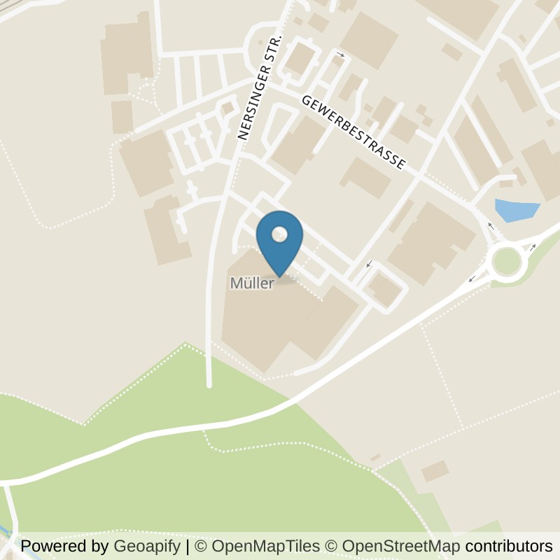 Map: location of fit+ Elchingen in Elchingen