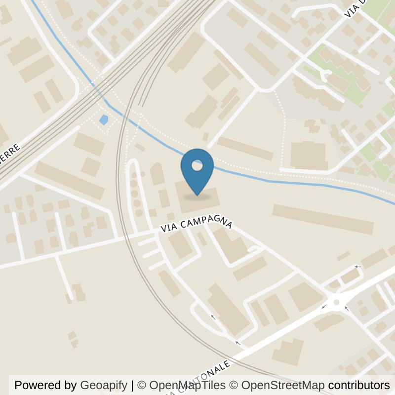 Map: location of EVO Fitness Fit Evolution Giubiasco in Giubiasco