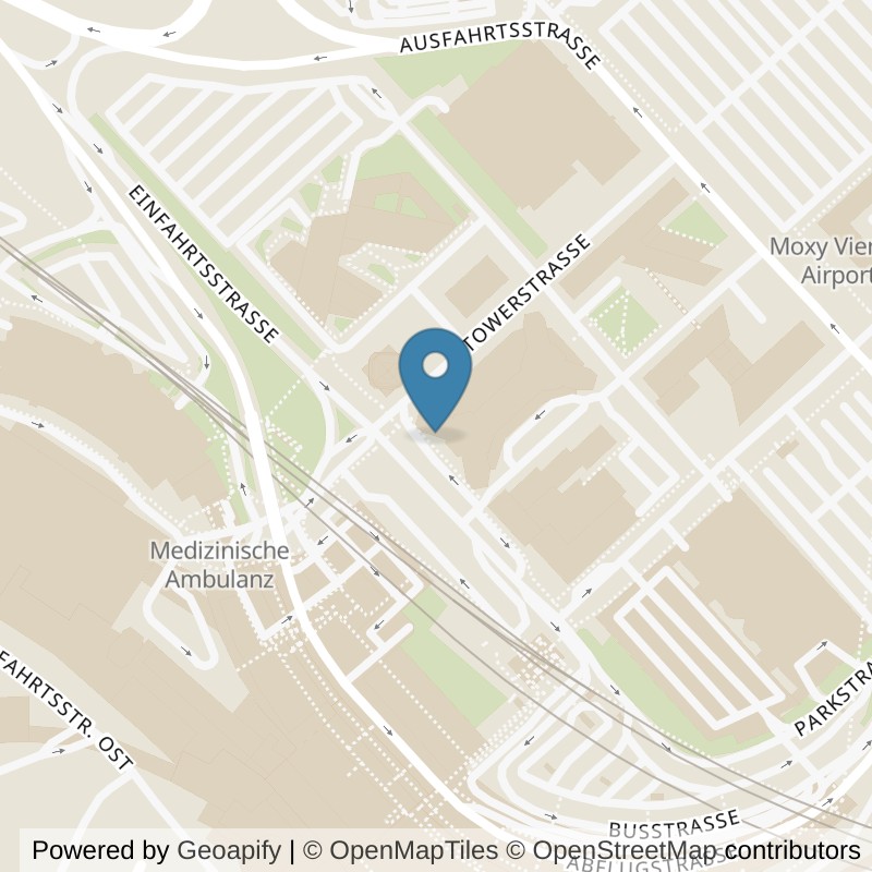 Map: location of Fit Fabrik Flughafen in Schwechat