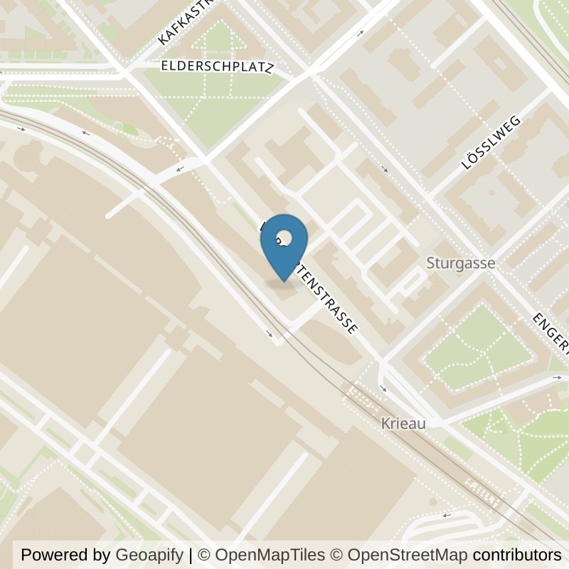Map: location of Fit Fabrik Messecarree in Wien