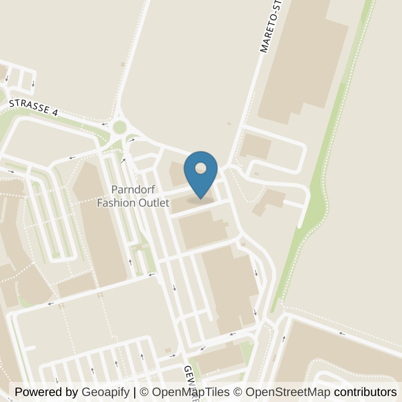 Map: location of Fit Fabrik Parndorf in Parndorf