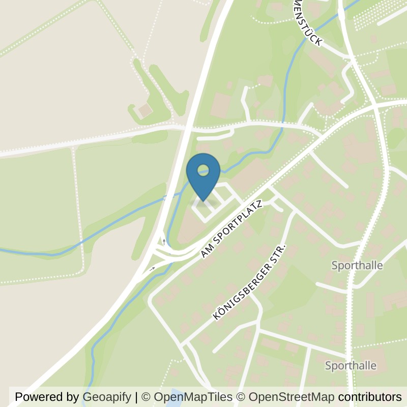Map: location of fit+ Frielendorf in Frielendorf