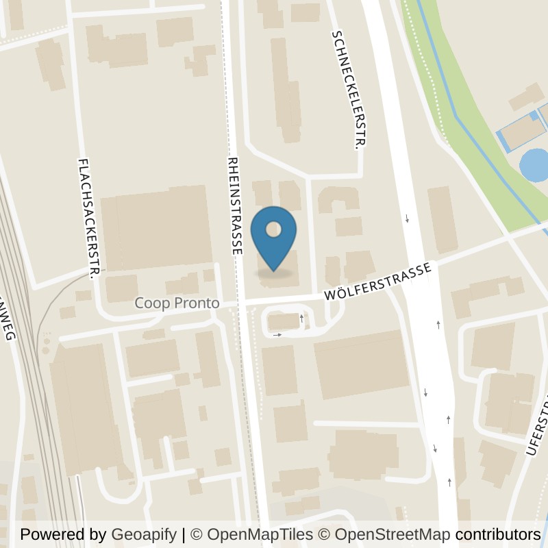 Map: location of fit+ Füllinsdorf in Füllinsdorf