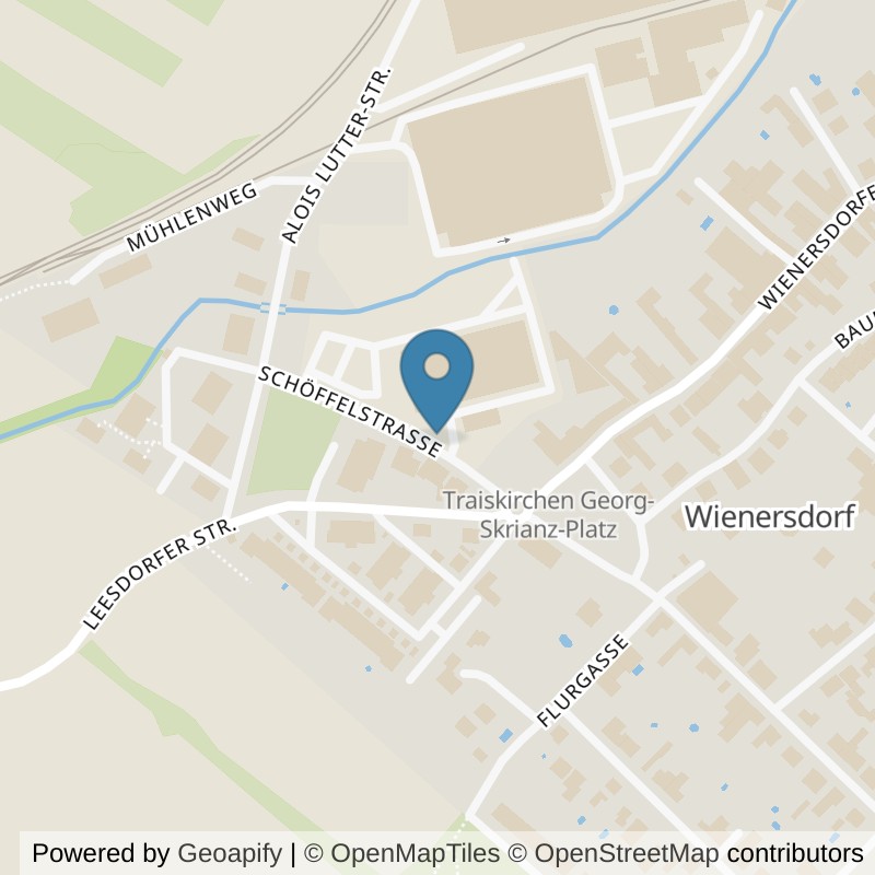 Map: location of Fit für Alle in Traiskirchen