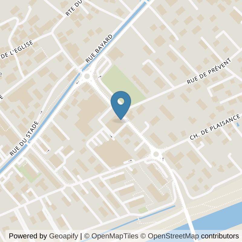 Map: location of Fit + in Fully