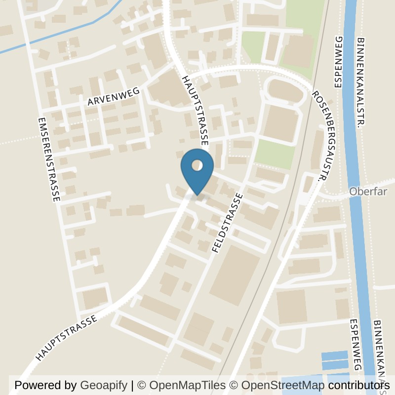 Map: location of Fit in Time in Au