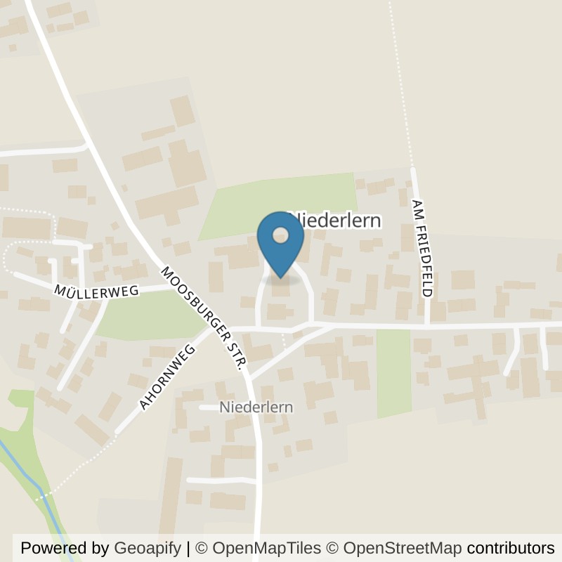 Map: location of fit+ Niederlern in Berglern-Niederlern