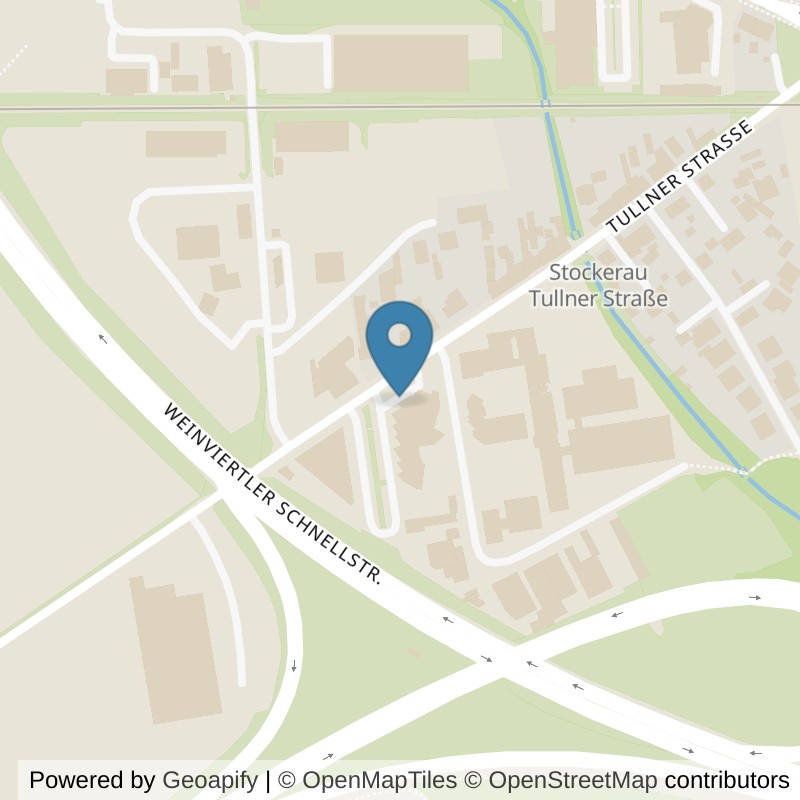 Map: location of Fit & Vitalclub Gitti City in Stockerau
