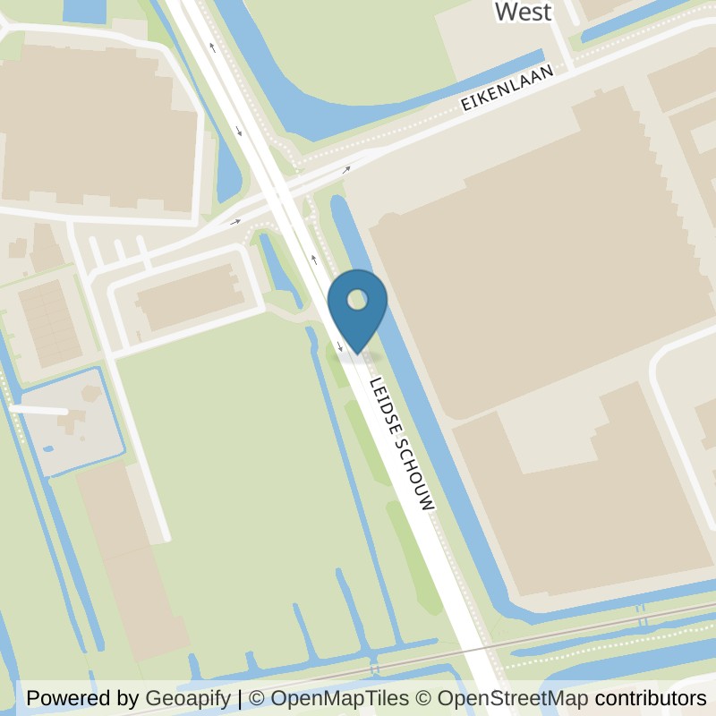 Map: location of fit20 Alphen aan den Rijn in Alphen aan den Rijn