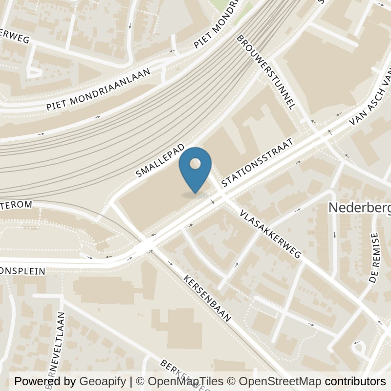 Map: location of fit20 Amersfoort CS in Amersfoort