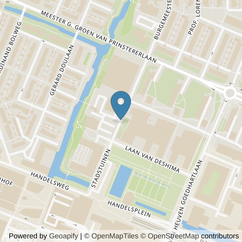 Map: location of fit20 Amstelveen in Amstelveen