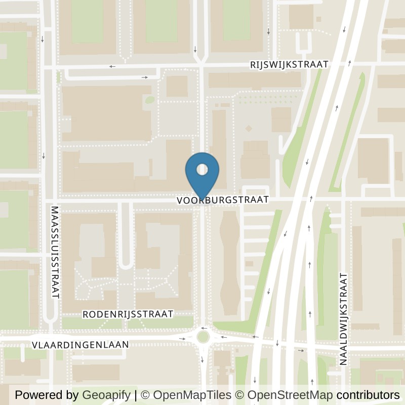 Map: location of fit20 Amsterdam Nieuw-West in Amsterdam