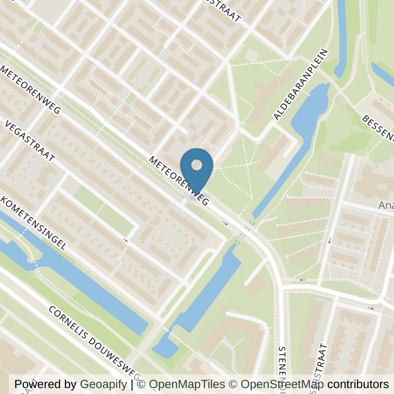 Map: location of fit20 Amsterdam Tuindorp in Amsterdam