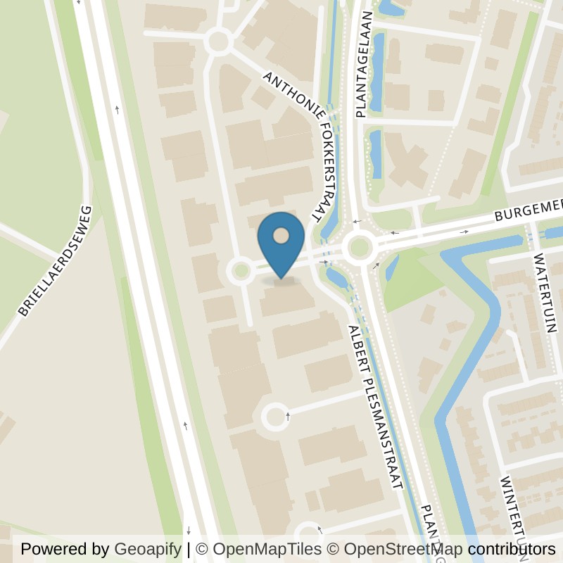 Map: location of fit20 Barneveld in Barneveld