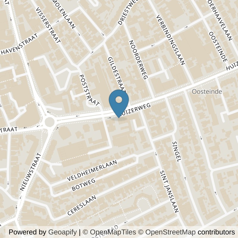 Map: location of fit20 Bussum in Bussum