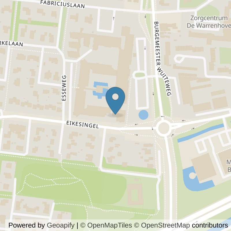 Map: location of fit20 Drachten in Drachten
