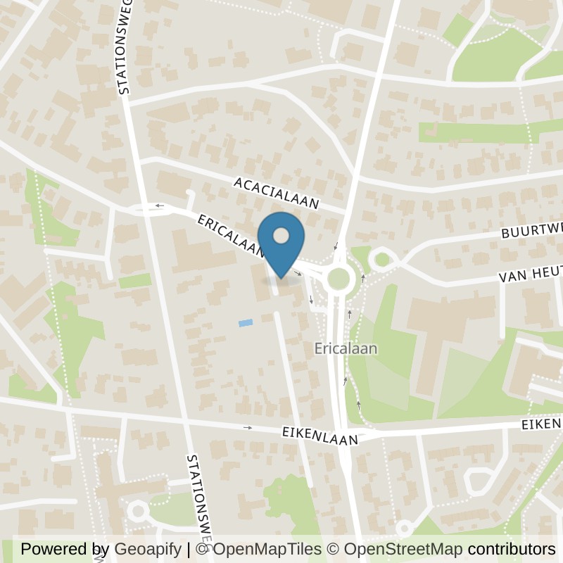 Map: location of fit20 Ede in Ede