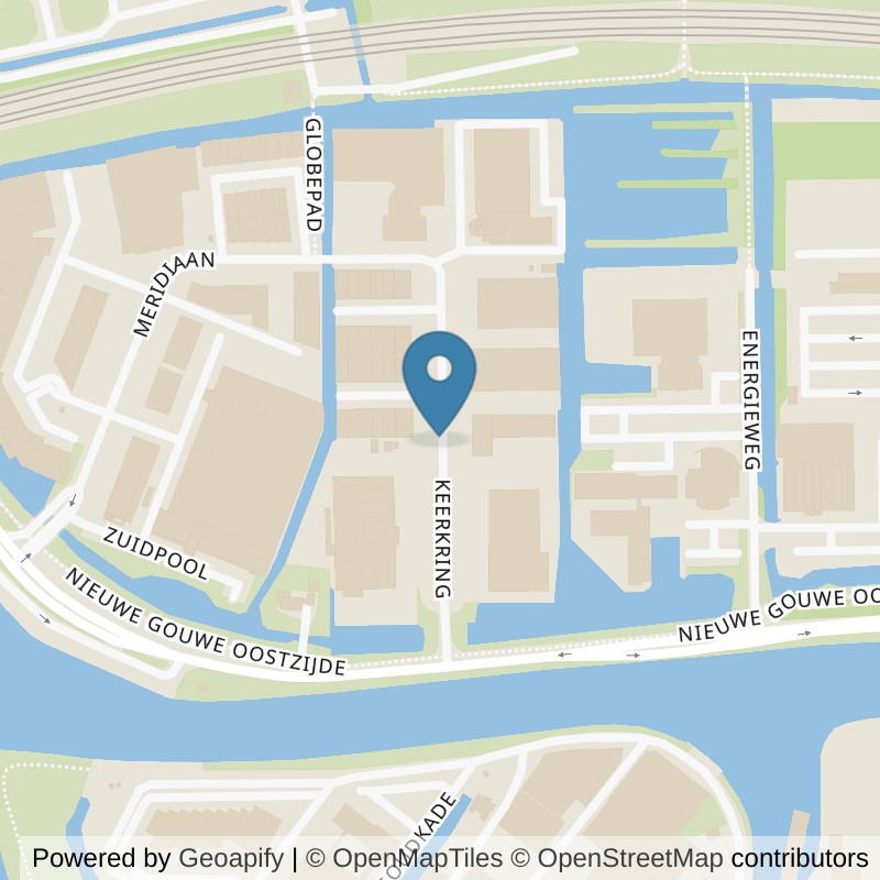 Map: location of fit20 Gouda in Gouda