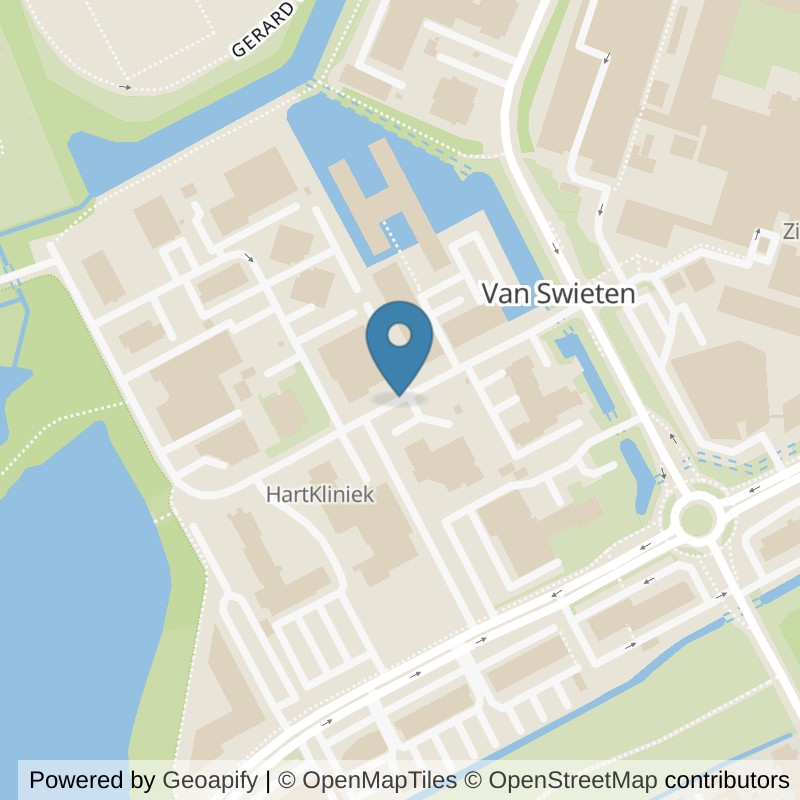 Map: location of fit20 Groningen Zuid in Groningen
