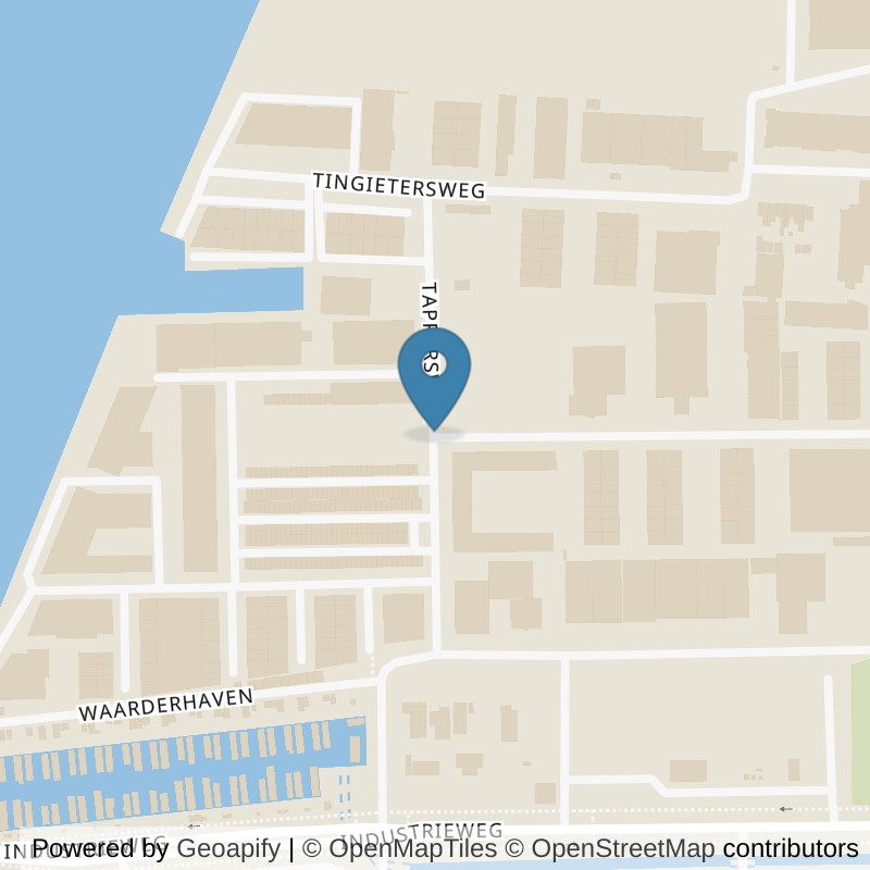 Map: location of fit20 Haarlem Waarderpolder in Haarlem